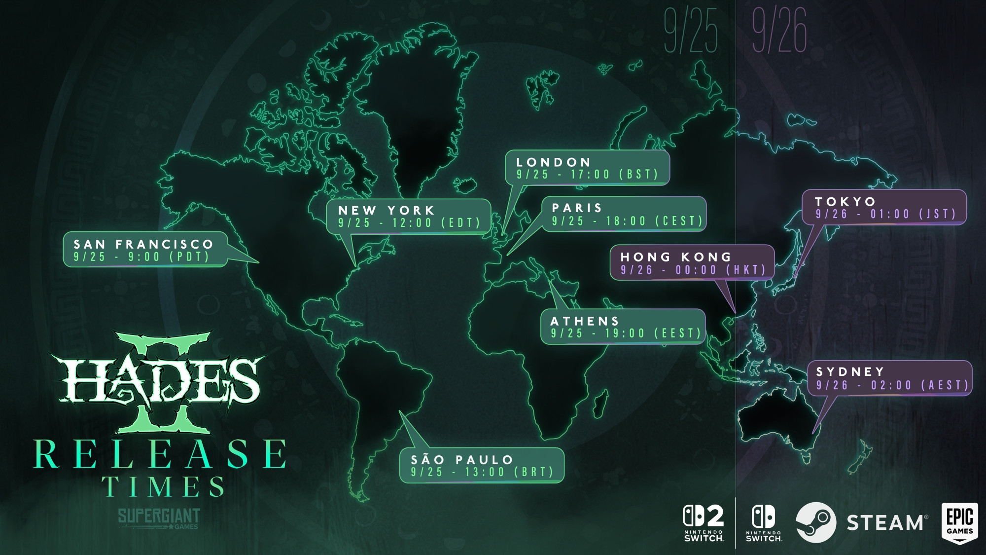 hades 2 horaire lancement 2