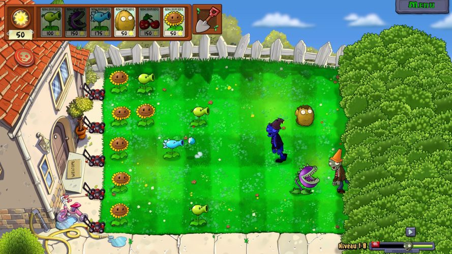 Plants vs zombies replanted avis 10 9