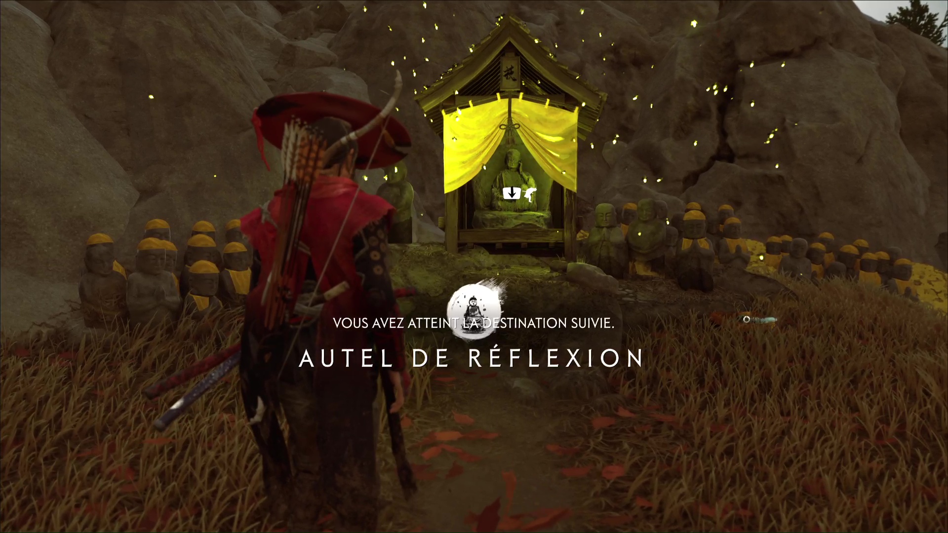 ghost of yotei autel de reflexion plaines dishikari 62 568