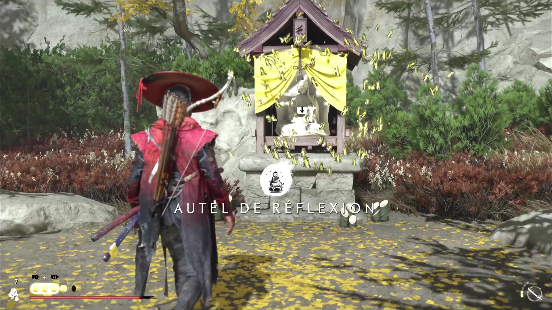 ghost of yotei autel de reflexion plaines dishikari 68 596