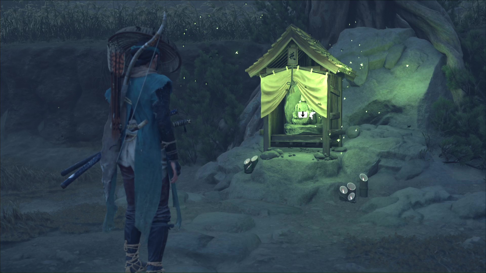 ghost of yotei autel de reflexion plaines dishikari 542