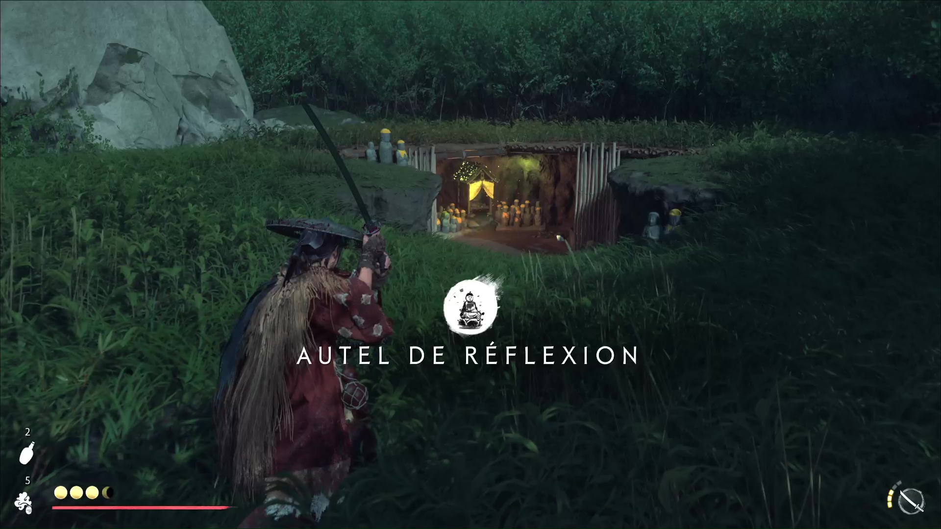 ghost of yotei autel de reflexion prairies de yotei 58 464