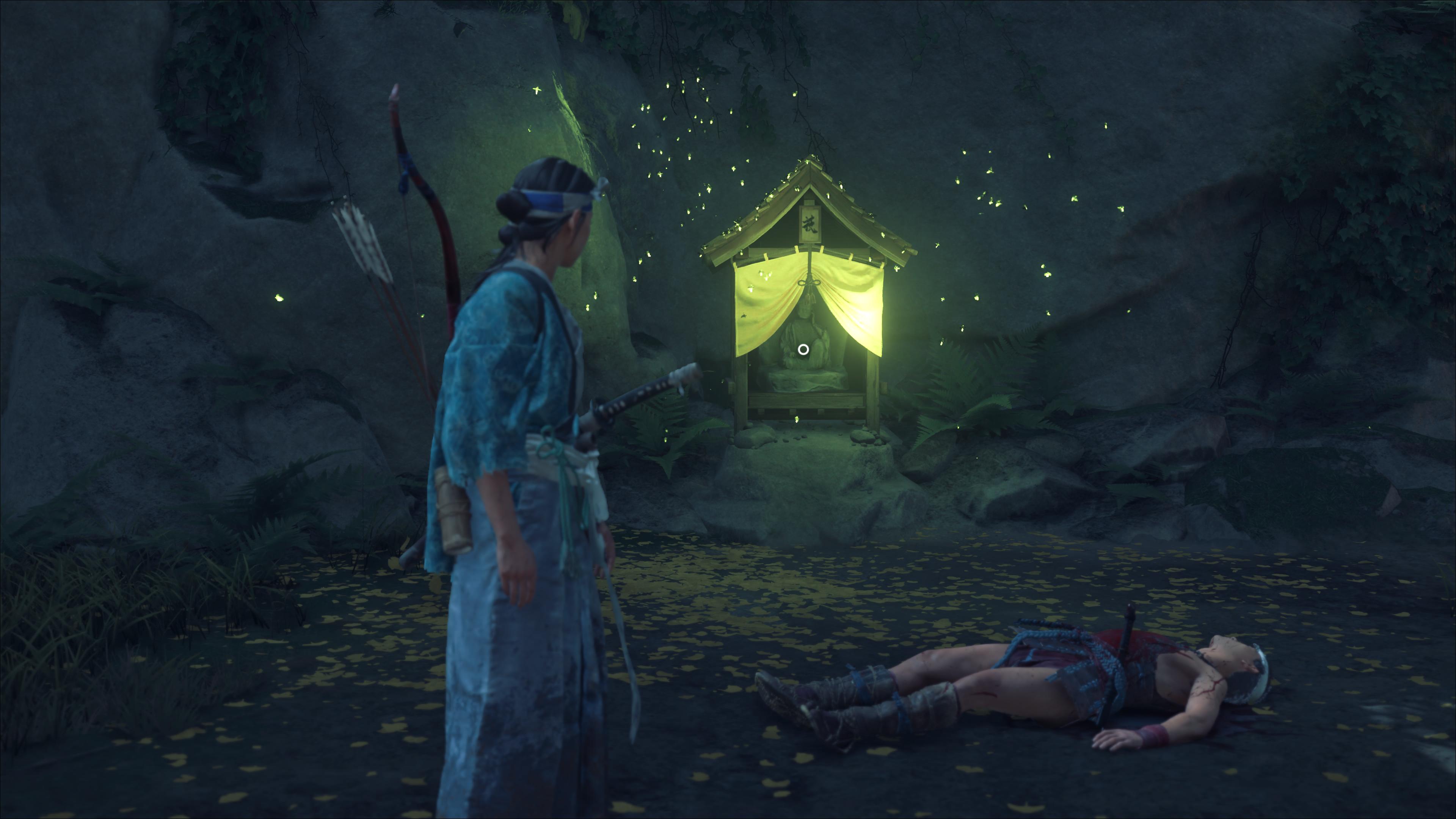 ghost of yotei autel de reflexion prairies de yotei 7 420