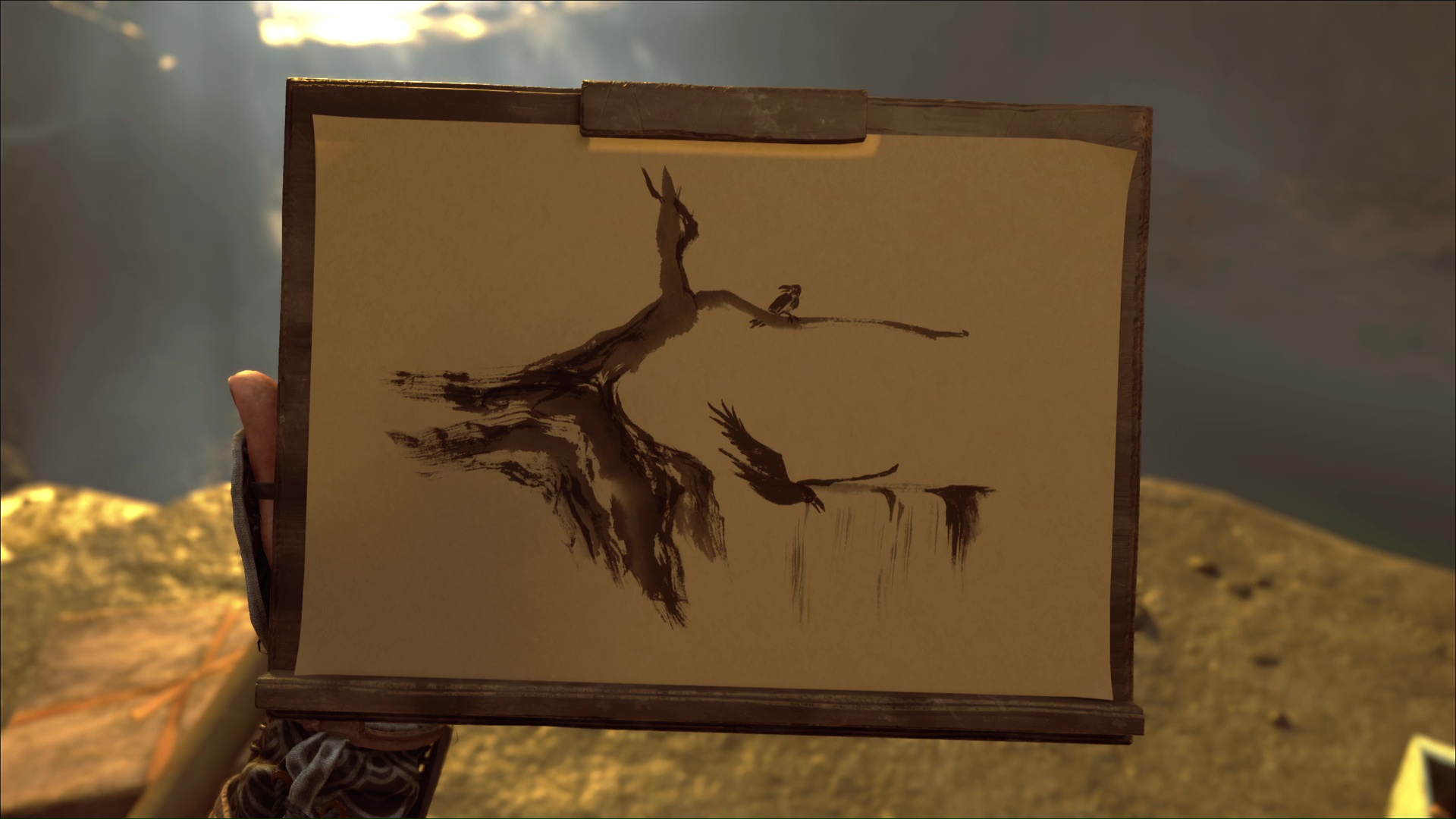 ghost of yotei sumi e des corbeaux bavards 2 276