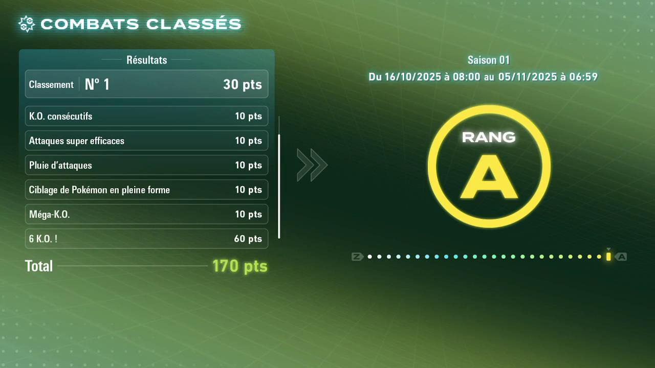 legendes pokemon z a guide matchs classes 1 4