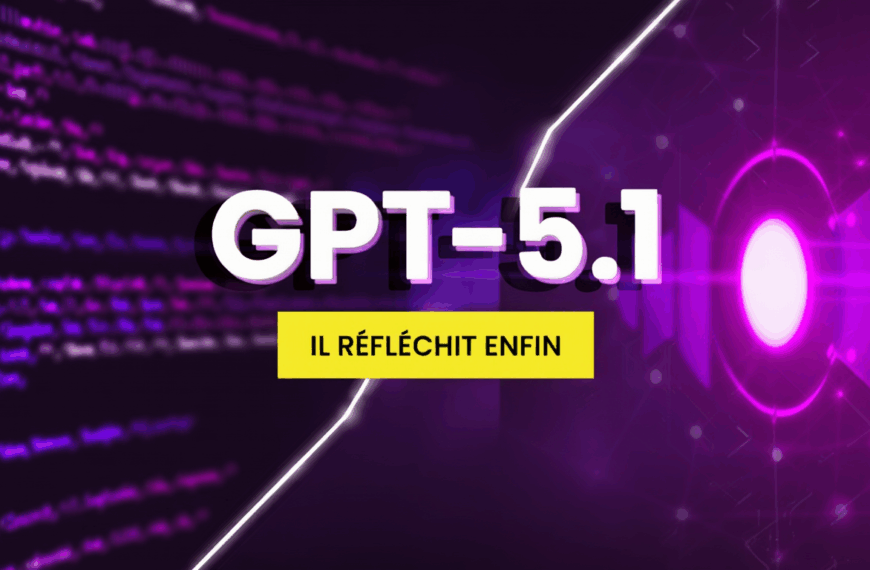 GPT-5.1 : OpenAI redéfinit son modèle phare « Instant » et « Thinking »