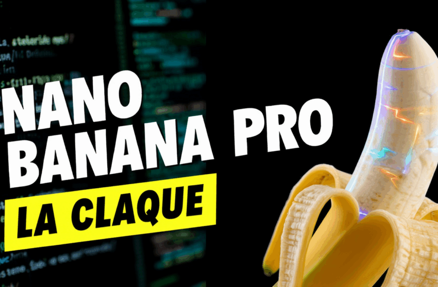 Nano Banana Pro : l’IA que les graphistes attendaient secrètement
