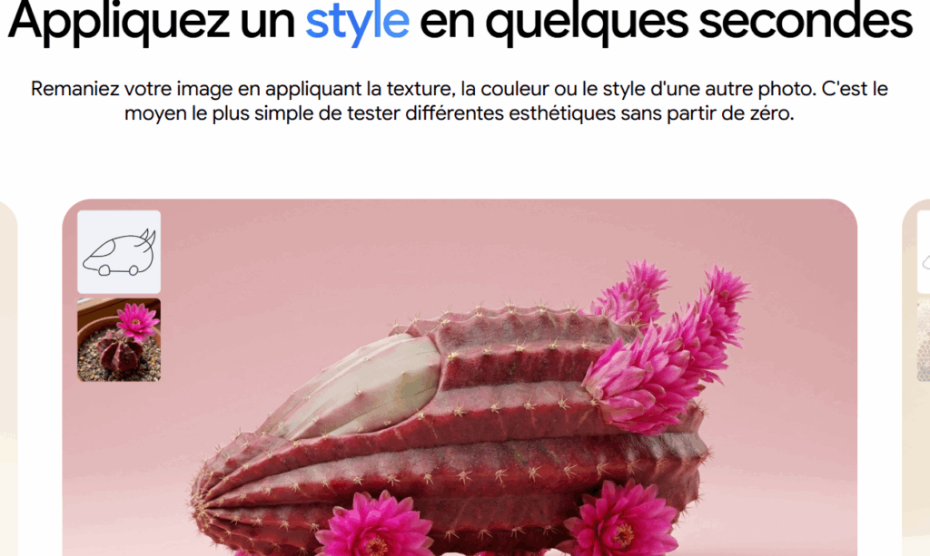 appliquez un style nano banana pro