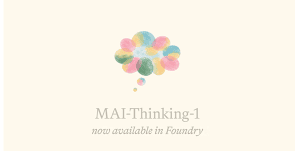 MAI Thinking 1